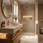 REA - Umyvadlová baterie Venti Brush Copper Low REA-B9786