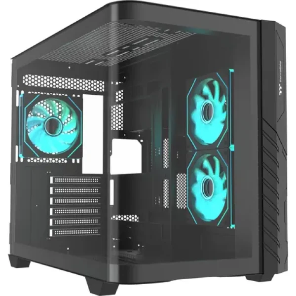 Thermaltake Vision 330 CR ARGB SE Edition černá / ATX / 1x USB-C 3.2 Gen 2 / 2x USB-A 3.0 / bez zdroje (CA-11V-00M1WN-01)