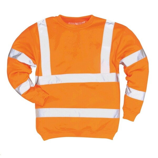 Mikina HI-VIS B303 pánská reflexní oranžová XL oranžová
