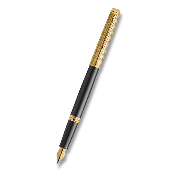 Plnicí pero Waterman Hémisphére 25 SE DLX Black GT, hrot M