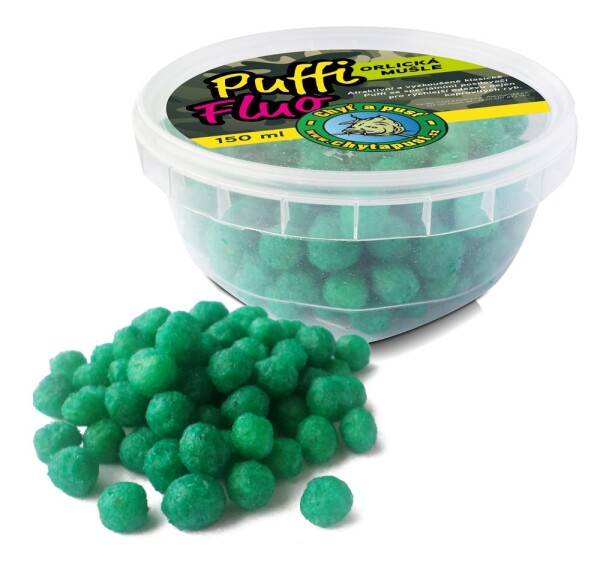 Chyť a pusť Puffi fluo 150ml - Orlická mušle,Chyť a pusť Puffi fluo 150ml - Orlická mušle