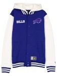 New Era Pánská bunda Buffalo Bills NFL Letterman Hooded Velikost: S