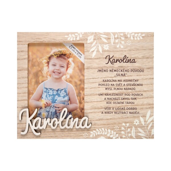 Fotorámeček se jménem - Karolína - Albi
