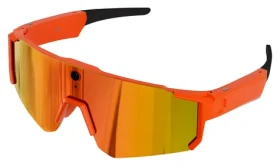 Colmi V06 AI oranžová / Chytré sluneční brýle / 8MP kamera / 2K video / Bluetooth 5.3 + Wi-Fi / IP54 (V06 Orange)