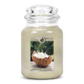 Goose Creek - Štavnatý kokosový ořech Vonná svíčka ve skle 680 g
