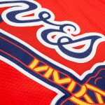 Nike Pánský dres Atlanta Braves MLB Limited Baseball Alternate Velikost: S
