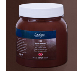 Nevskaya Palitra Ladoga 2223408 Akrylová barva 220 ml, hnědá umbra pálená 408