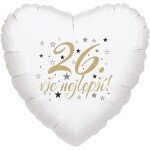 26. narozeniny balónek srdce Balonky.cz 26. narozeniny balónek srdce Balonky.cz
