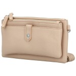 Stylová malá crossbody kabelka Perlla new, pudrová