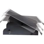 Fellowes Heavy Duty Professional černá / Podložka pod nohy / nastavitelná výška / protiskluzová / ocel