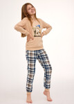 Cornette Young Girl pyžamo 592/187 Délka medvědů/r 134-164 béžová 134-140