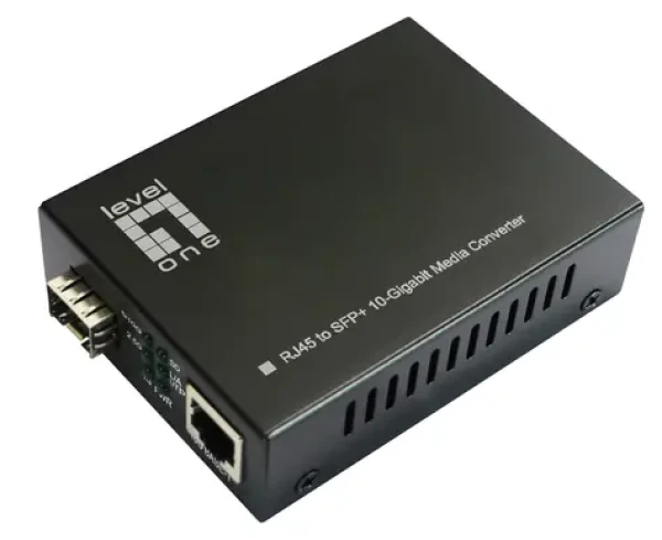 LevelOne GVT-2051 / Mediakonvertor / RJ45-SFP+ / 1G/2,5G/5G/10G Ethernet / Plug Play (GVT-2051)