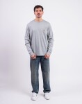 Tričko Carhartt WIP L/S Pocket T-Shirt Grey Heather