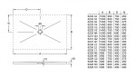 VILLEROY & BOCH - Subway Infinity Sprchová vanička, 80x90 cm, Anti-slip, alpská bílá 6228H301