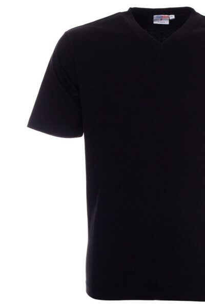Pánské tričko M V-NECK 22155 - PROMOSTARS melanžově šedá L