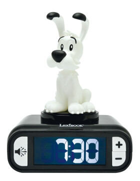 Lexibook budík Idefix se svítící figurkou - Alltoys Lexibook