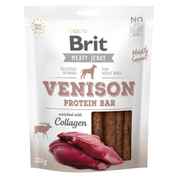 Brit Jerky Venison Protein Bar