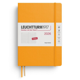 Daily Planner 2026 Medium (A5) Rising Sun - tečkovaný