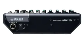 Yamaha MG10X CV černá / Mixážní pult / 10 kanálů / 4x XLR combo / 2x XLR výstup / Displej (CMG10XCV)