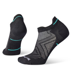 Dámské merino běžecké ponožky SMARTWOOL Women's Run Zero Cushion Low Ankle Socks, Black velikost: 38-41 (M)