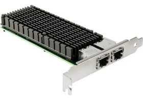 Inter-Tech ST-7214 / Síťová karta / PCIe x8 / 2x RJ-45 / 10 Gbit/s / Intel X540 (77773009)