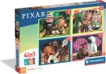 CLEMENTONI Puzzle Pohádky Pixar 4v1