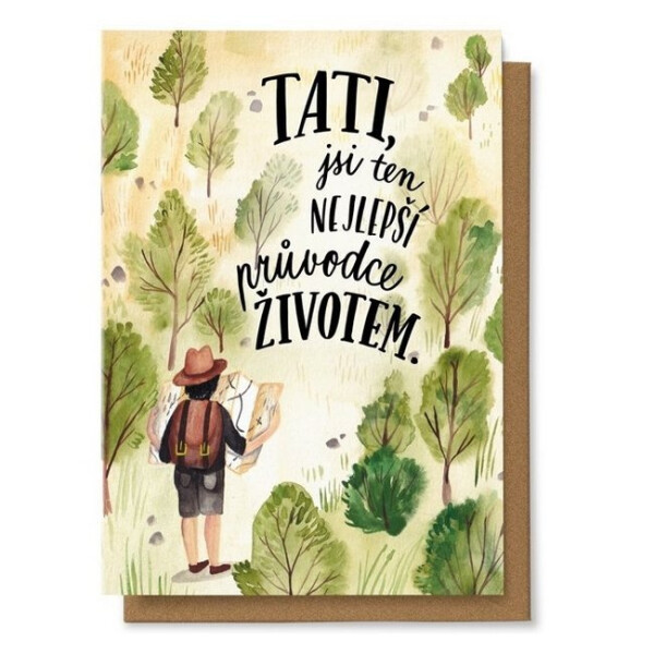 Přání Tati jsi ten nejlepší průvodce životem