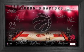 Highland Mint Obraz Toronto Raptors NBA Signature Court 2022