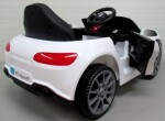 Mamido Elektrické autíčko Cabrio B4 eko-kůže bílé