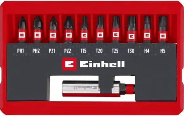 Einhell Sada rázových bitů / 25 mm / 11 ks (49118673)