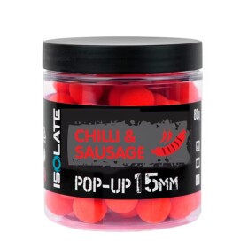 Shimano Boilies Isolate Pop-Up Chilli Sausage fluo Red - 15mm 80g,Shimano Boilies Isolate Pop-Up Chilli Sausage fluo Red - 15mm 80g