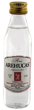 Arehucas Carta Blanca Rum 37,5% 0,05 l (holá lahev)