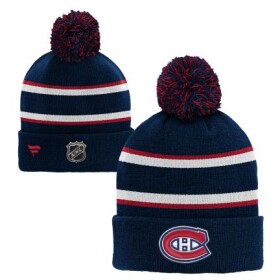 Outerstuff Dětská zimní čepice Montreal Canadiens NHL Cuffed Beanie With Pom