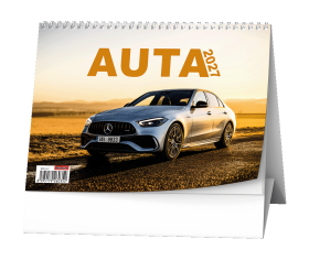 Stolní kalendář 2027 Baloušek Auta