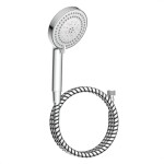 Eisl - Sprchový set bez baterie PARMA, chrom/černá (DX5081C) DX5081C