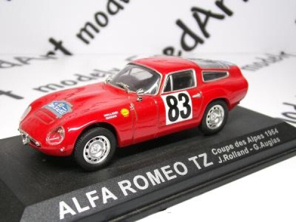 ALFA ROMEO TZ Coupe des Alpes 1964 Rolland-Augias - METRO.IT 1:43