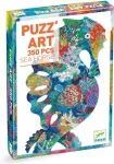DJECO Obrysové puzzle Mořský koník