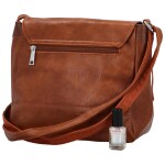 Stylová dámská crossbody Metagga, hnědá