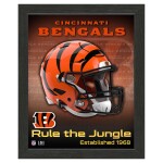 Obraz Cincinnati Bengals NFL Team Helmet