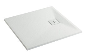 Erga Hyper, SMC sprchová vanička 70x70x2, 6 cm + sifon, bílá matná, ERG-V06-SMC-7070S-WH