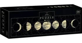 INTERDRUK Panoramatické puzzle: Galaxy: Fáze měsíce