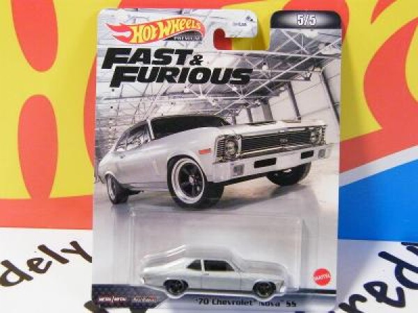 FAST & FURIOUS '70 Chevrolet Nova SS - Hot Wheels PREMIUM