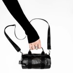 Cestovní taška LOQI METALLIC Black Small