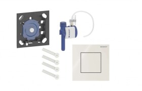 GEBERIT - Pneumatické ovládání splachování pisoáru typu 40, sklo/pískově šedá 116.217.JL.1