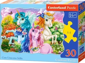 Castorland 03822 Puzzle Jednorožci