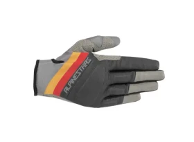Alpinestars Aspen PRO pánské rukavice mid gray/ochre/red vel. M