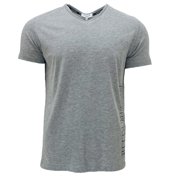 Pánské tričko s krátkým rukávem KM0KM00333-033 - Calvin Klein XL