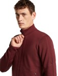 ICEBREAKER Mens Merino 400 RealFleece Descender LS Zip, Port velikost: XL