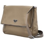 Stylová dámská koženková crossbody kabelka Katerina, béžová