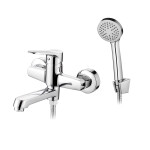 Kuchinox - ATEZ nástěnná vanová baterie s příslušenstvím, chrom BTK_011D